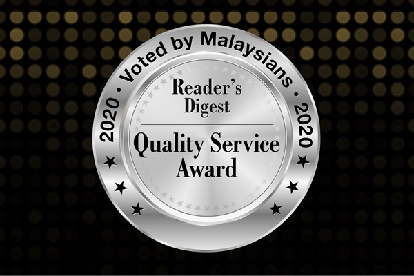 [Award] READER’ S DIGEST – Quality Service Award